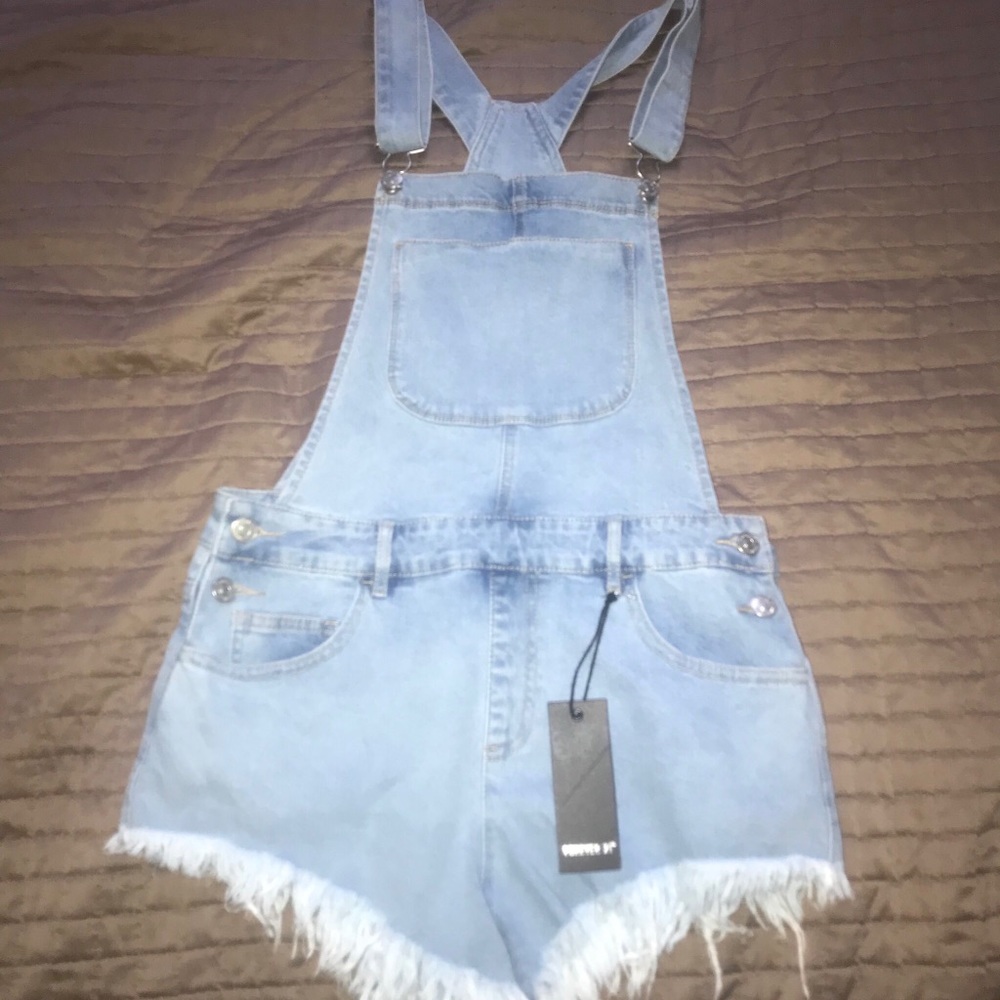 Forever 21 Denim Overalls